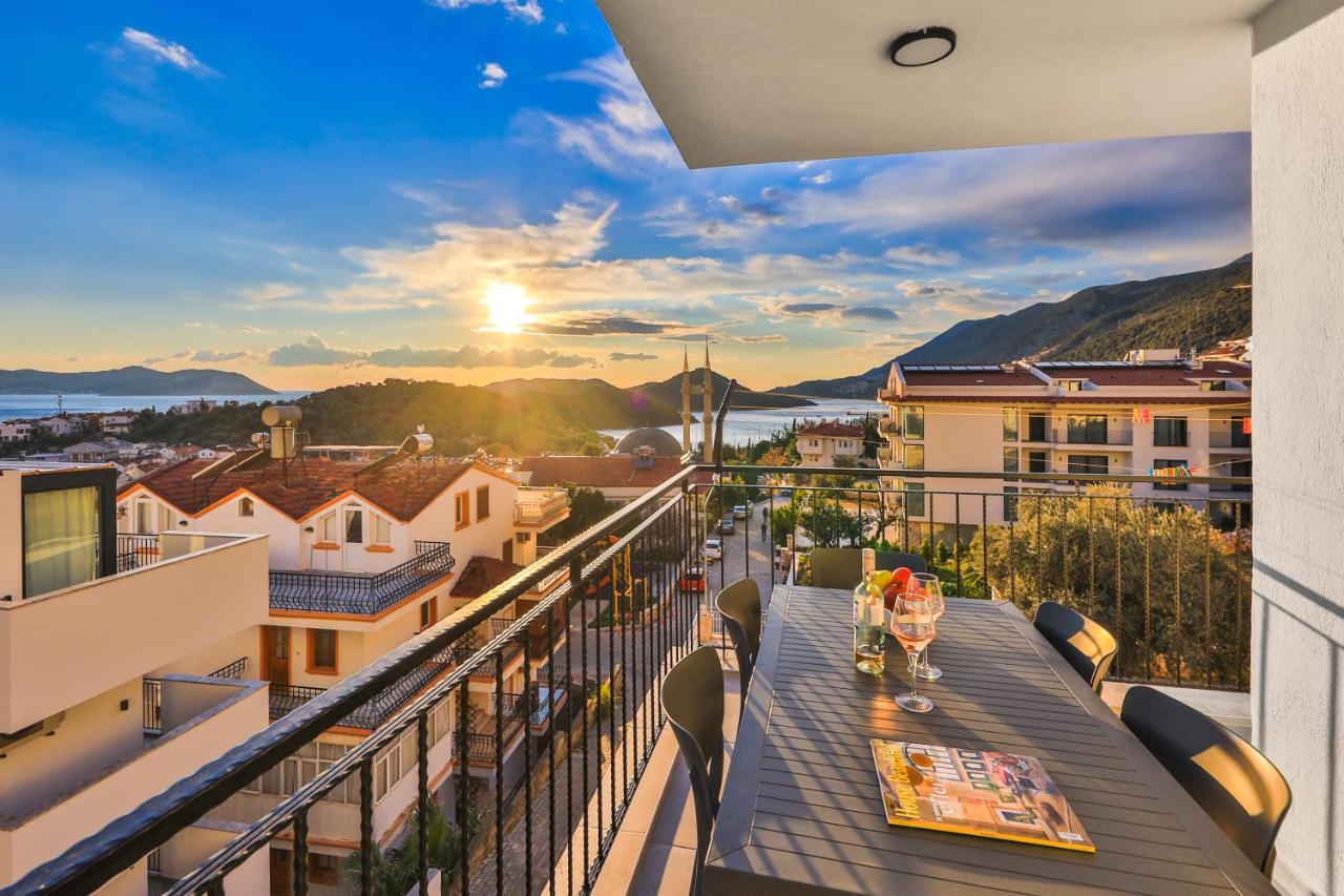 Tugce Apart Appartement Kaş Buitenkant foto