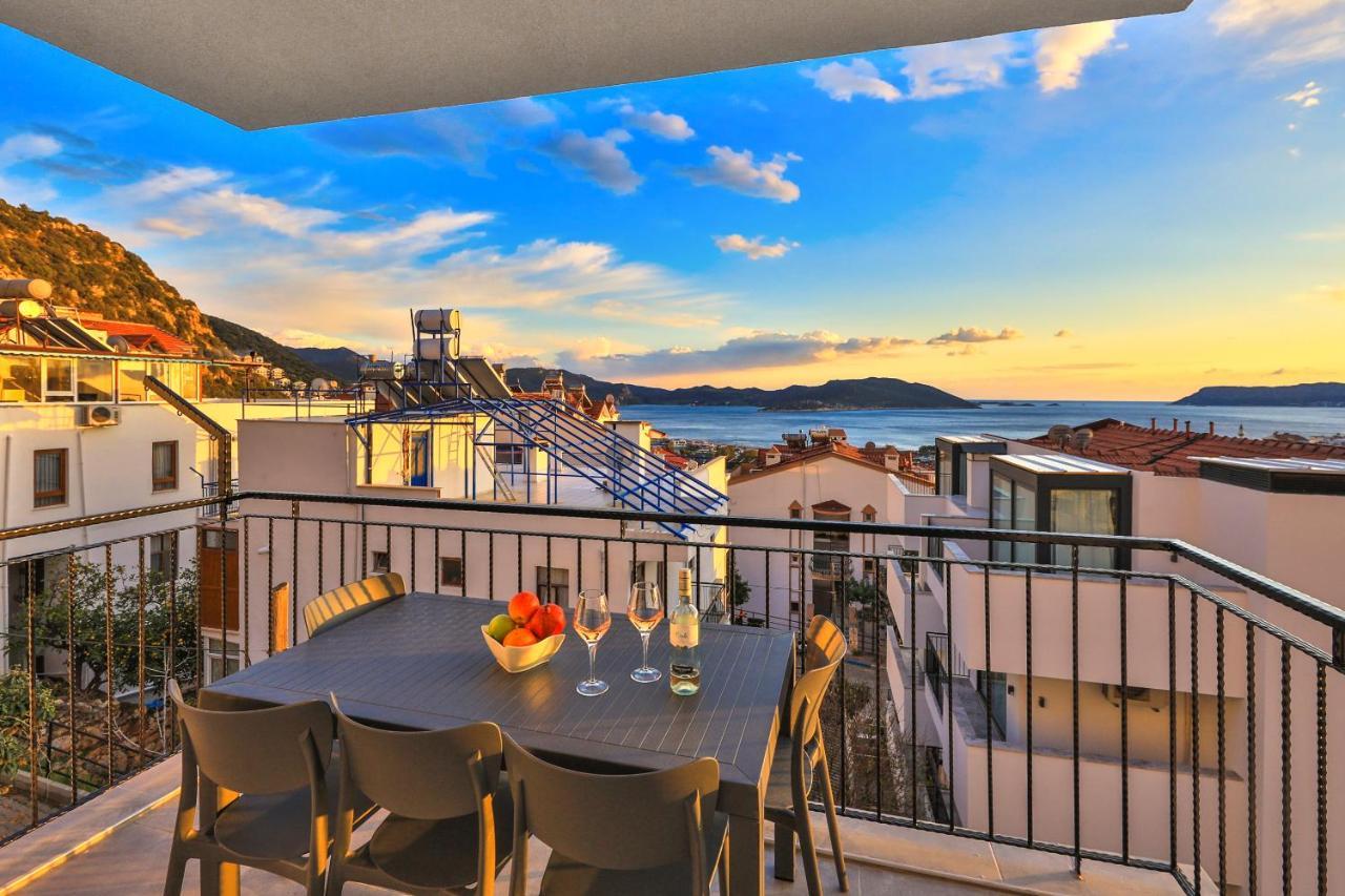 Tugce Apart Appartement Kaş Buitenkant foto